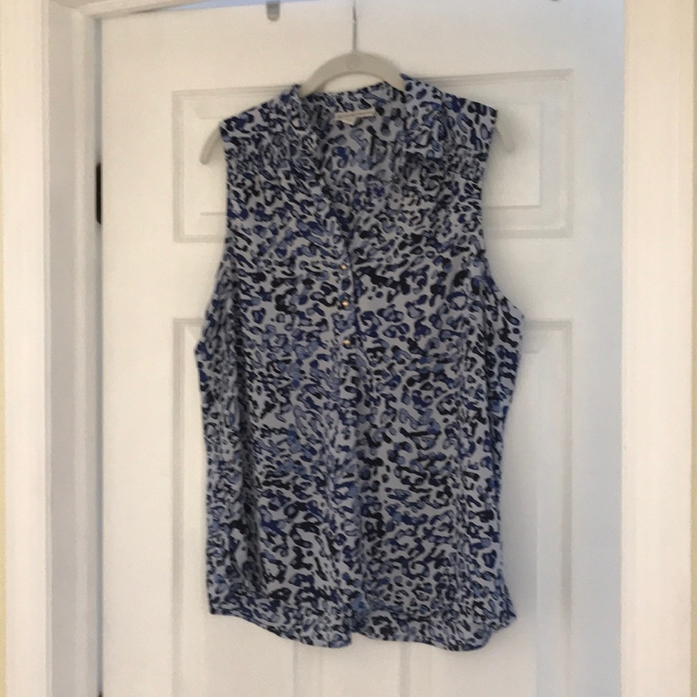 EUC Dana Bachman animal print tank top